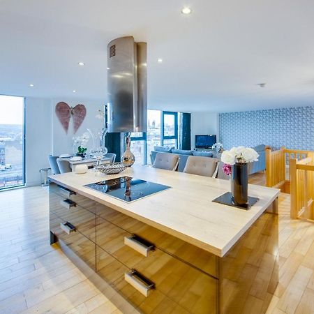 Spacious 3-Bed Penthouse With City Sky Line Views Sheffield Eksteriør bilde