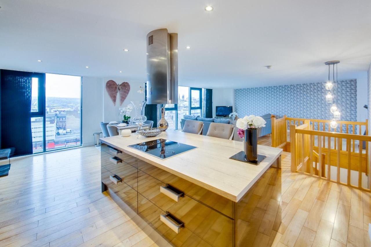 Spacious 3-Bed Penthouse With City Sky Line Views Sheffield Eksteriør bilde