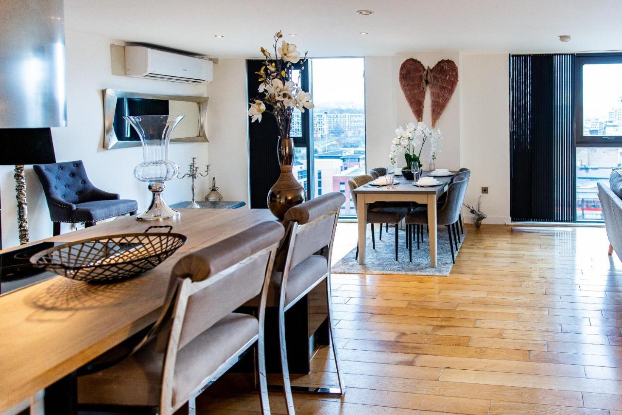Spacious 3-Bed Penthouse With City Sky Line Views Sheffield Eksteriør bilde